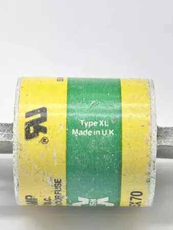 Brush XL 25X70 Semi-Conductor Fuse, 250V 70Amps, Type XL 