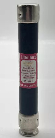 Littelfuse FLSR 1 Slo-Blo Time Delay Fuse, 600VAC 1Amp, Class RK5 