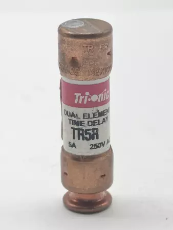 Ferraz Shawmut TR5R Tri-onic Time Delay Fuse, Class RK5, 250VAC 5Amp 