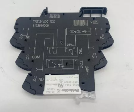 Weidmüller TRZ 24VDC 1C0 Din Rail Coupling Relay, 24VDC 6Amp 