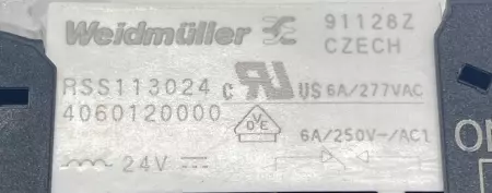 Weidmüller TRZ 24VDC 1C0 Din Rail Coupling Relay, 24VDC 6Amp 