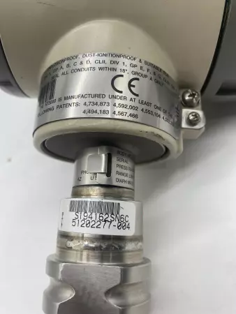 Honeywell STG97L-E1G-00000-SM.F1D3-2138 Smart Pressure Transmitter 0-1500 PSI 