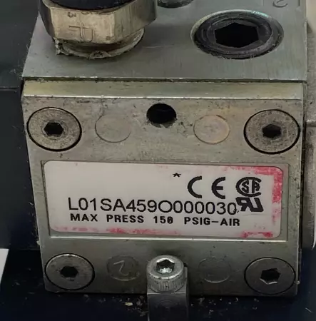 Numatics L01SA459O000030 Solenoid Valve W/237-952B Coil 