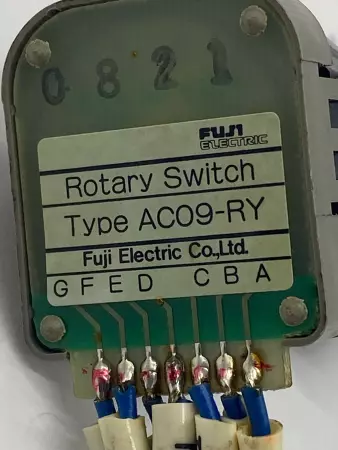 Fuji Electric AC09-RY Rotary Band Switch 
