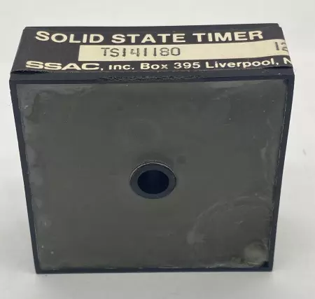 SSAC TS141180 Solid State Timer 120VAC 1Amp 