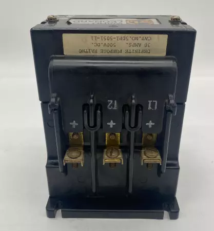 Ward Leonard 5DP1-5051-11 Special Purpose Contactor 500VDC 30Amps 