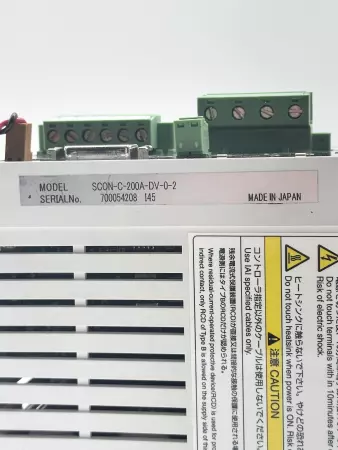 IAI SCON-C-200A-DV-O2 Linear Actuator Controller 