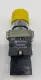 Telemecanique ZB2-BE202 Yellow Pushbutton W/Contact Blocks 