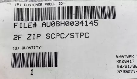 Corning 2F ZIP SCPC/STPC Gold Fiber Optic Cable 10Ft 