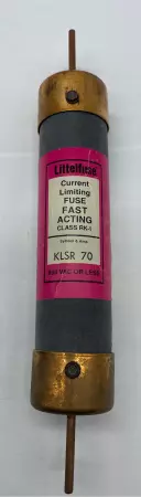 Littelfuse KLSR-70 Fast Acting Fuses, 70Amp 600V, Class RK-1 Lot of 5