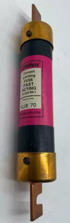 Littelfuse KLSR-70 Fast Acting Fuses, 70Amp 600V, Class RK-1 Lot of 4