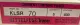 Littelfuse KLSR 70 Fast Acting Fuses, 70Amp 600V, Class RK-1 Lot of 5