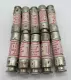 Gould Shawmut TR8/10R Tri-Onic Time Delay Fuse, Class RK5, 250V 0.8Amp Lot of 10