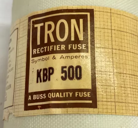 Bussmann KBP500 One-Tron Rectifier Fuse, 700VAC 500Amp 