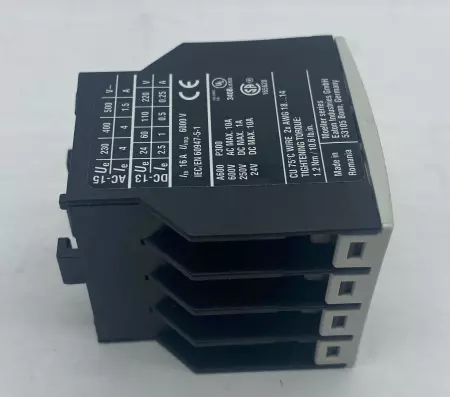 Eaton DIL A-XHI22 Auxiliary Contact Block, XTCEXFAC22 