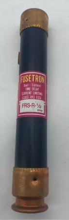 Bussmann FRS-R-1/2 Fusetron Time Delay Fuse, Class RK5, 600V 0.5Amp Lot of 10