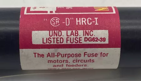 Bussmann FRS-R-1/2 Fusetron Time Delay Fuse, Class RK5, 600V 0.5Amp Lot of 10