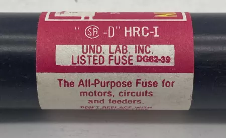 Bussmann FRS-R-1/2 Fusetron Time Delay Fuse, Class RK5, 600V 0.5Amp Lot of 5