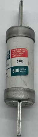 English Electric HRC C90J Energy Limiting Fuse, 600VAC 90Amp 