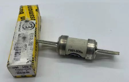 Bussmann FWH-80BA Time Delay Fuse, 500 VAC 80Amp 