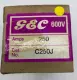 GEC C250J Time Delay Fuse, 600VAC 300VDC 250Amp, Class J 