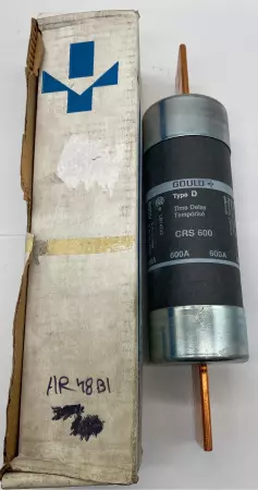 Gould Shawmut CRS 600 Time Delay Fuse, 600VAC 600Amp, Type D 