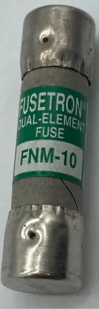 Bussmann FNM-10 Fusetron Time Delay Fuses, 250V 10Amp Lot of 9