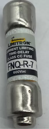 Bussmann FNQ-R-7 Limitron Current Limiting Fuses, 7A 600VAC, Class CC Lot of 10