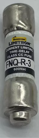 Bussmann FNQ-R-3 Limitron Current Limiting Fuses, 3A 600VAC, Class CC Lot of 10