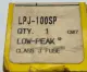 Bussmann LPJ-100SP Low-Peak Time Delay Fuse 600VAC 100Amp, Class J 