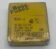 Bussmann MDA-1 Ceramic Fuses, 125-250VAC 1Amp Lot of 3