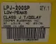 Bussmann LPJ-200SP Low-Peak Time Delay Fuse, 600VAC 300VDC 200Amp, Class J 