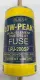 Bussmann LPJ-200SP Low-Peak Time Delay Fuse, 600VAC 300VDC 200Amp, Class J 