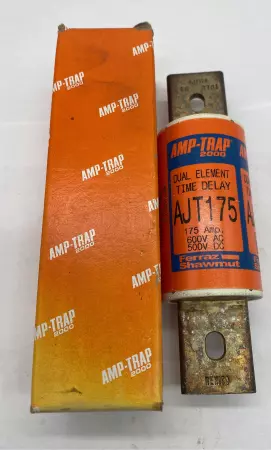 Ferraz Shawmut AJT175 Amp-Trap Fuse, 600VAC 500VDC 175Amp, Class J 