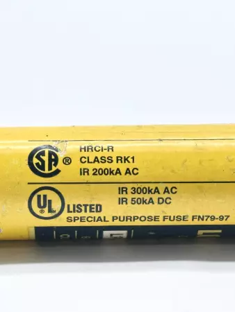 Bussmann LPS-RK-50SP Low-Peak Time Delay Fuse, 600VAC 300VDC 50Amp, Class RK1 