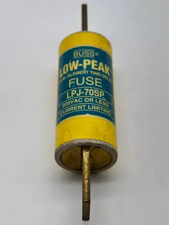 Bussmann LPJ-70SP Low-Peak Time Delay Fuse, 600VAC 70Amp, Class J 