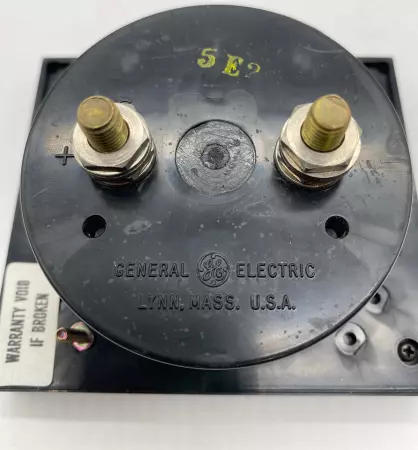 General Electric 612232-1A DC Current Ammeter, 3-1/2