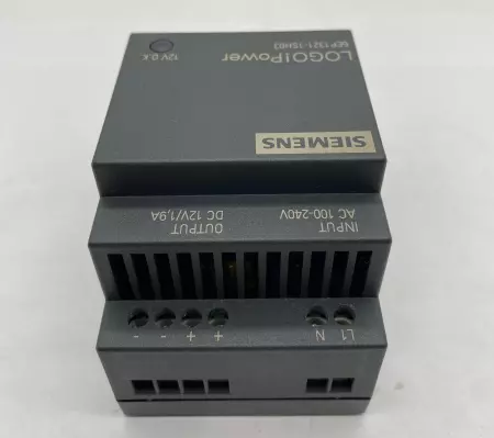 Siemens 6EP1321-1SH03 LOGO! Power Supply, 100-240V 0.53-0.3Amp 