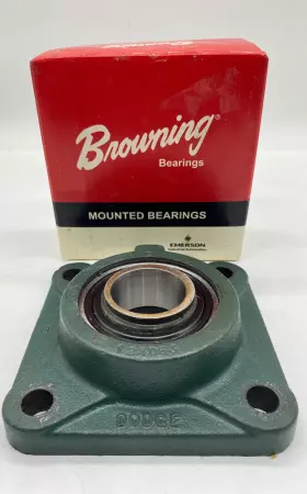 Browning VF4S-223 Flange Mount Ball Bearing 1-7/16