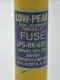 Bussmann LPS-RK-6SP Low-Peak Time Delay Fuse, 600VAC 300VDC 6Amp, Class RK1 