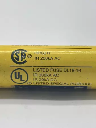 Bussmann LPS-RK-6SP Low-Peak Time Delay Fuse, 600VAC 300VDC 6Amp, Class RK1 