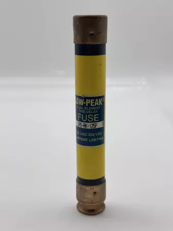 Bussmann LPS-RK-12SP Low-Peak Time Delay Fuse, 600VAC 300VDC 12Amp, Class RK1 