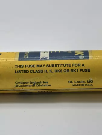 Bussmann LPS-RK-17-1/2SP Low-Peak Delay Fuse, 600VAC 300VDC 17.5Amp, Class RK1 