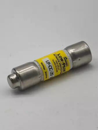 Bussmann LP-CC-20 Low-Peak Time Delay Fuse 600VAC 300VDC 20Amp, Class CC 