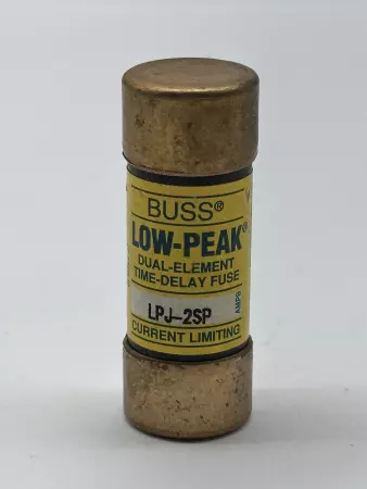 Bussmann LPJ-2SP Low-Peak Delay Fuse, 600VAC 2Amp, Class J 