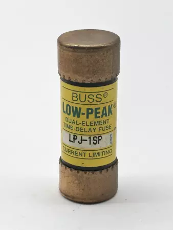 Bussmann LPJ-1SP Low-Peak Time Delay Fuse, 600VAC 300VDC 1Amp, Class J 