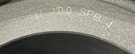 Sit PBT200SPB4 3-Groove V-Belt Pulley K7G 