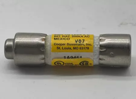 Bussmann LP-CC-25 Low-Peak Delay Fuse, 600VAC 25Amp, Class CC 