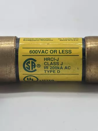 Bussmann LPJ-4SP Low-Peak Time Delay Fuse, 600VAC 4Amp, Class J 