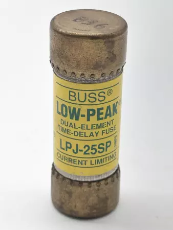 Bussmann LPJ-25SP Low-Peak Time Delay Fuse, 600VAC 25Amp, Class J 